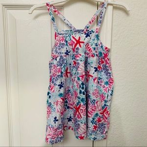 First Impressions Seashell & Starfish Dress 18 mo